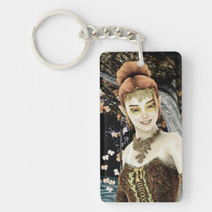 Princess of Autumn Key Ring