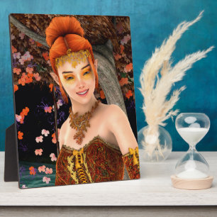 Princess of Autumn Plaque