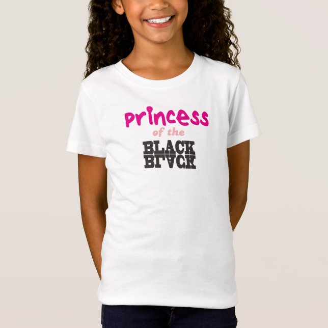 Princess of The BLACK T-Shirt (Front)