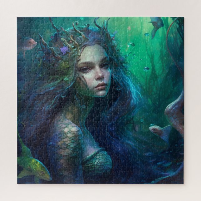 Princess of the Sea Mermaid Puzzle (Vertical)