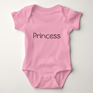 Princess onsie baby bodysuit