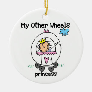 Princess Other Wheels Ceramic Tree Decoration