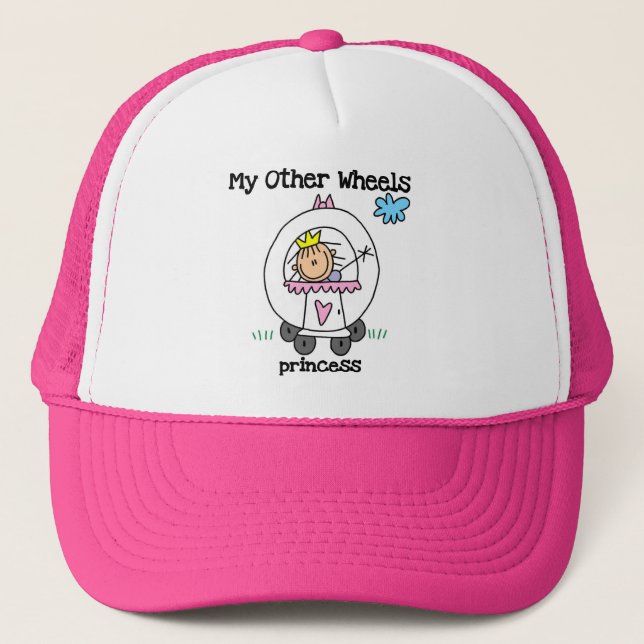 Princess Other Wheels Trucker Hat (Front)