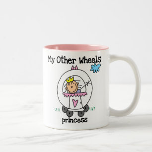 Princess Other Wheels Two-Tone Coffee Mug