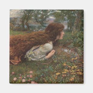 Princess out of School (by E.R. Hughes) Magnet