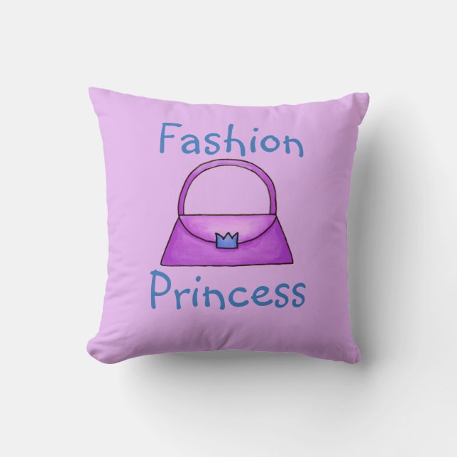 Princess Pals (Purple Collection) Cushion (Front)