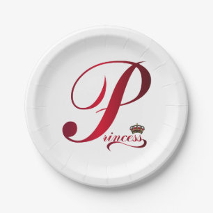 Princess Paper Plate