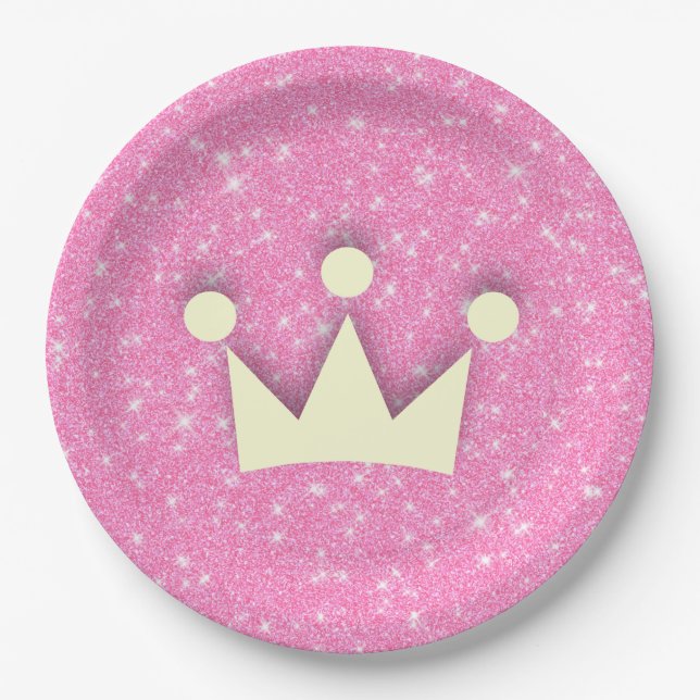 Princess Paper Plate (Front)