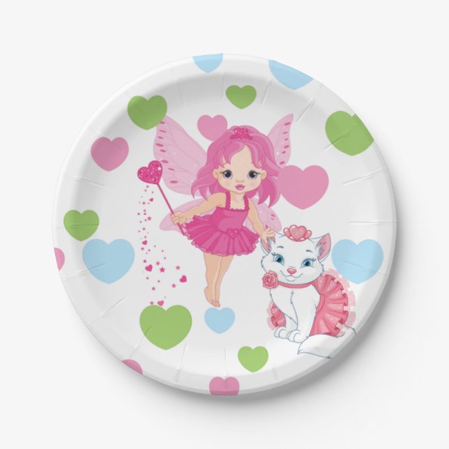 Princess  paper plate (Front)