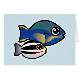 Princess Parrotfish with baby