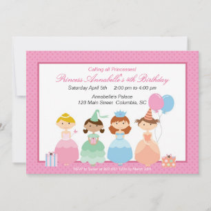 Princess Party Invitation