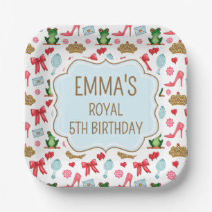 Princess Party Paper Plates