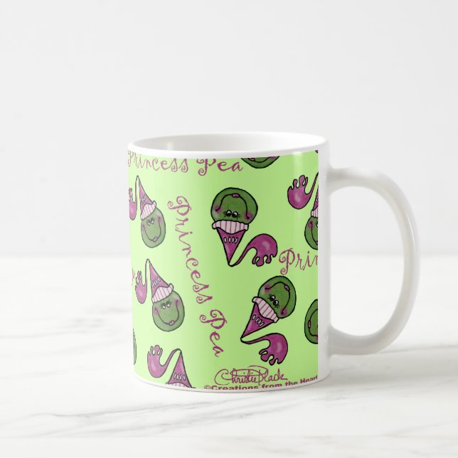 Princess Pea Coffee Mug (Right)