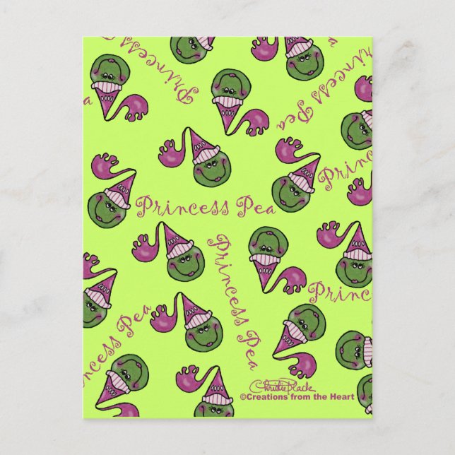 Princess Pea Postcard (Front)