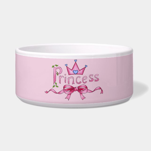 Princess Pet Bowl (Front)