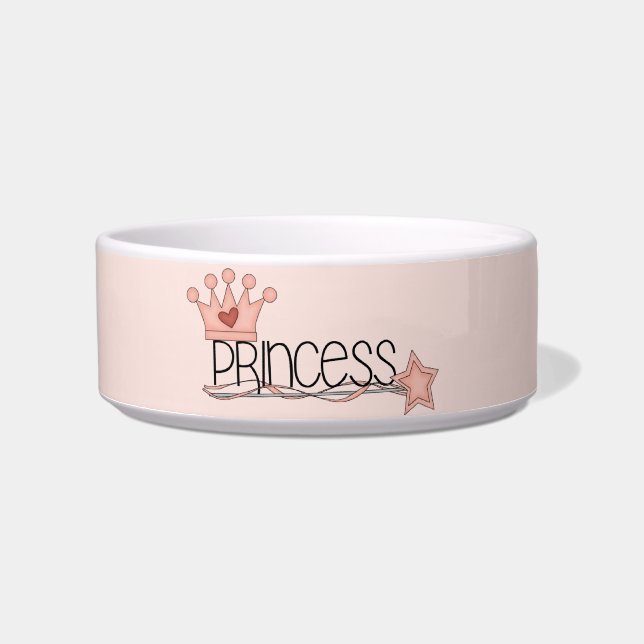Princess Pet Dish (Front)