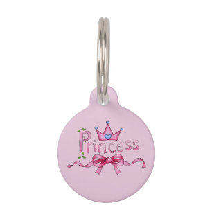 Princess Pet Tag