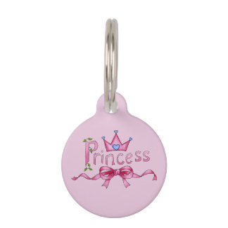 Princess Pet Tag