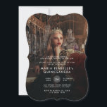 Princess Photo Quinceañera Masquerade Birthday Invitation<br><div class="desc">Princess Photo Quinceañera Masquerade Birthday Invitation</div>