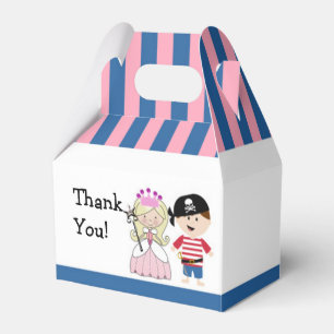 Princess & Pirate Birthday Party Favour Boxes