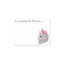 Princess Pomeranian notes original artwork