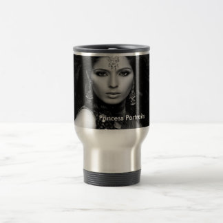 Princess Portraits Oversized Mug (B/W)
