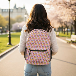 Princess Printed Backpack