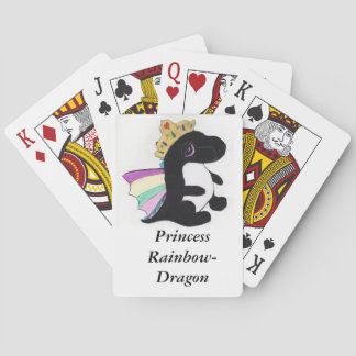 Princess Rainbow-Dragon playing cards by JML