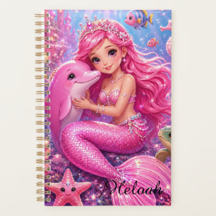Princess Rosabella Magical Pink Mermaid Planner