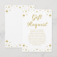 Princess Royal Birthday Gift Request Card