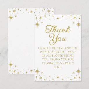 Princess Royal Birthday Thank You Card
