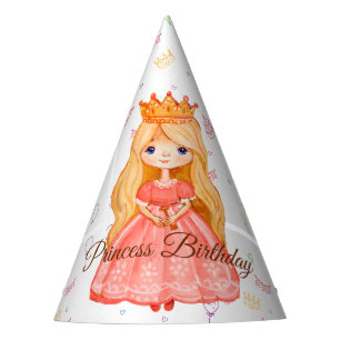 Princess Royal Queen Birthday Paper Party Hats