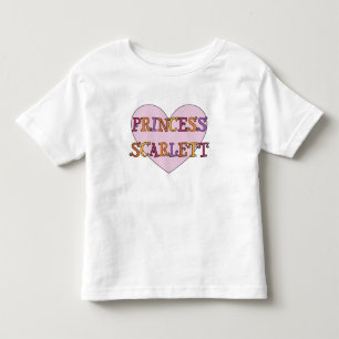 Princess Scarlett Toddler T Shirt
