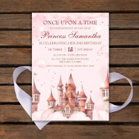 Princess second Birthday magical fairy tale castle