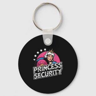 Princess Security Birthday Dad &amp; Mum Boys Brot Key Ring