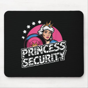 Princess Security Birthday Dad &amp; Mum Boys Brot Mouse Pad