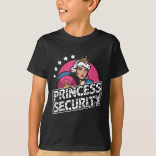 Princess Security Birthday Dad & Mum Boys Brot T-Shirt