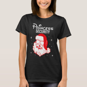 Princess Security Dad Team Big Brother Announcemen T-Shirt
