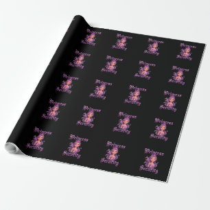 Princess Security: Keep Your Little Royalty Safe Wrapping Paper