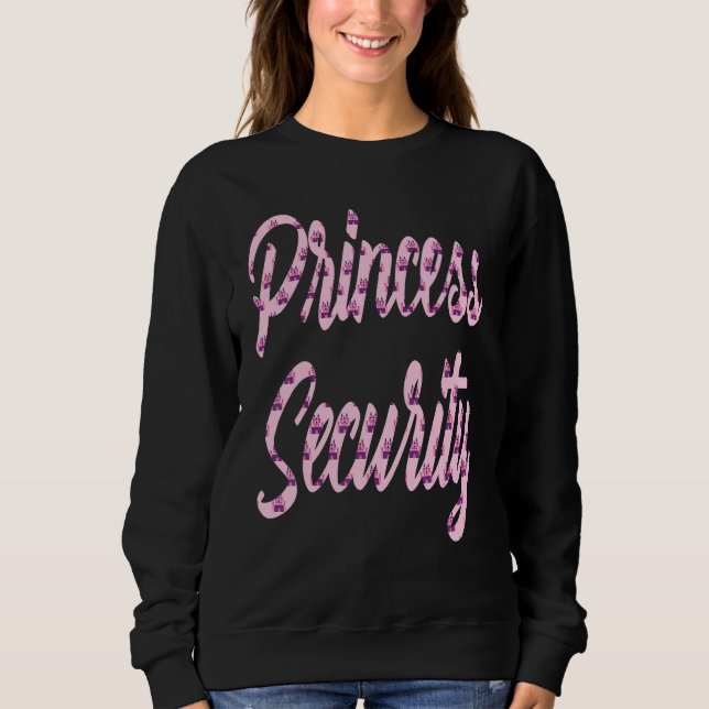 Princess Security Team Big Brother Announcement Fl Sweatshirt (Front)
