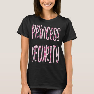 Princess Security Team Big Brother Announcement Fl T-Shirt