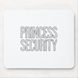 Princess Security Team Dad & Mum Birthday Part Mouse Pad