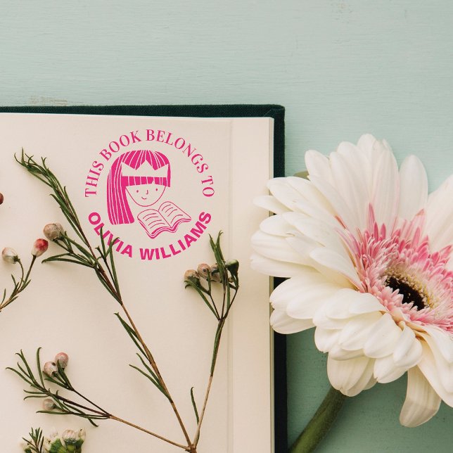 Princess Self Inking Stamp This Book Belongs To (Creator Uploaded)