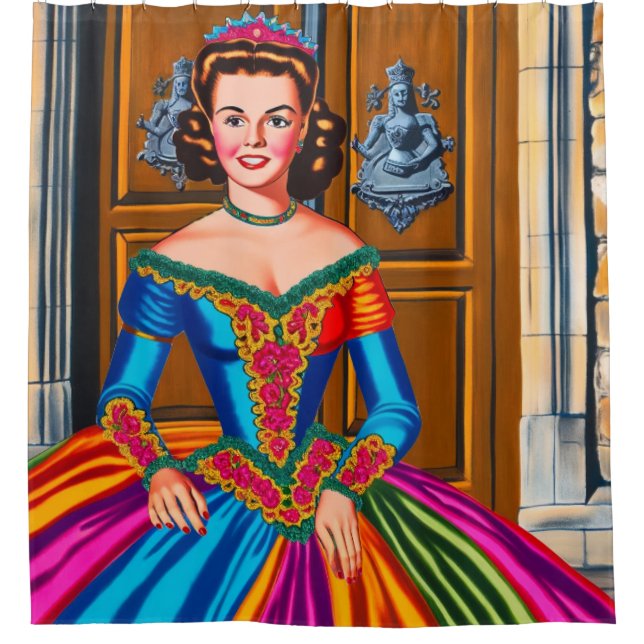 Princess Shower Curtain (Front)
