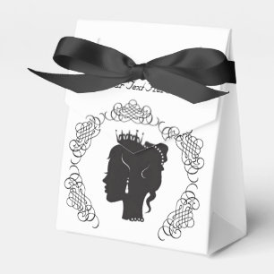 Princess Silhouette Personalised Favour Box