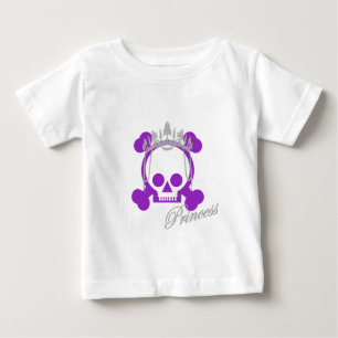 Princess Skull Baby T-Shirt