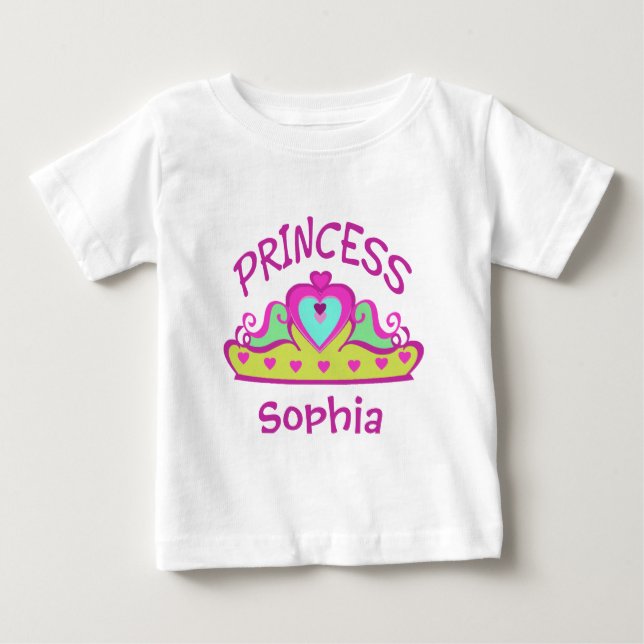 Princess, Sophia Baby T-Shirt (Front)