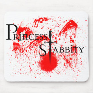 Princess Stabbity Mouse Pad