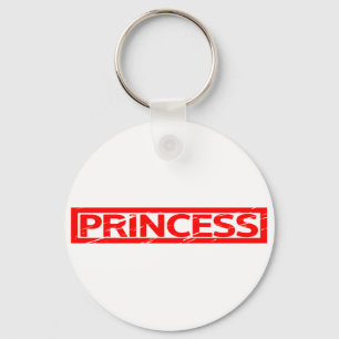 Princess Stamp Key Ring