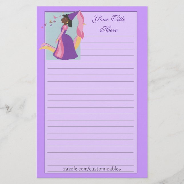Princess Stationery (Front)